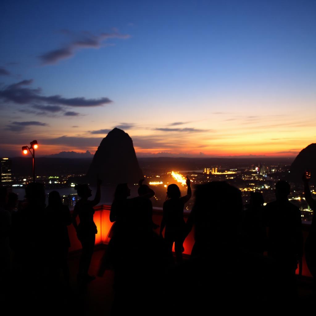 Secret samba rooftop in Rio